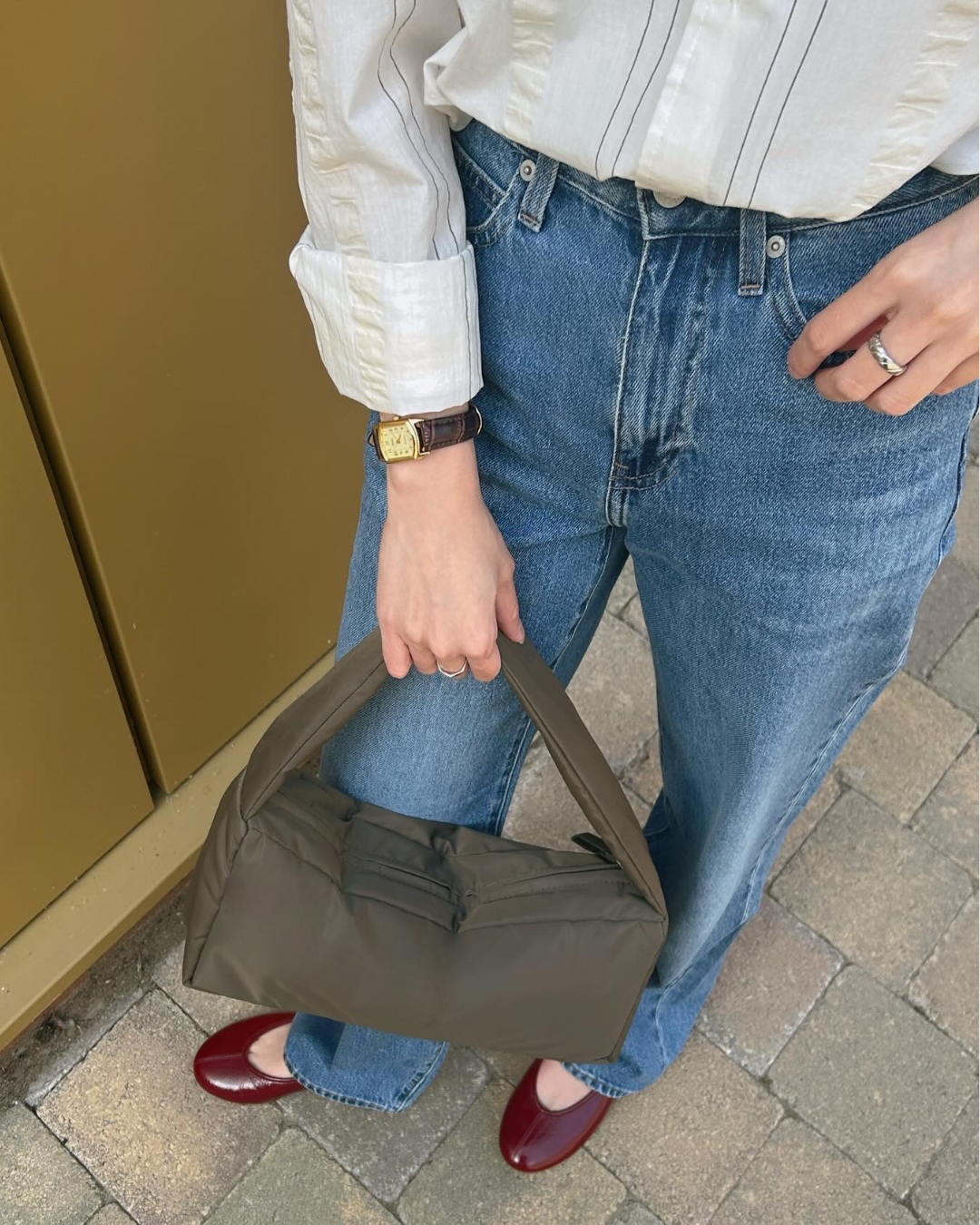 Aila Bag Moss customer photo 3